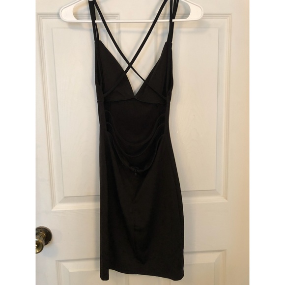Black Bodycon Dress - Picture 3 of 3